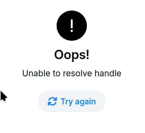 jatcwang's tweet photo. @baldram It says "Unable to resolve handle" at the moment! https://t.co/c8LdYLvZUD