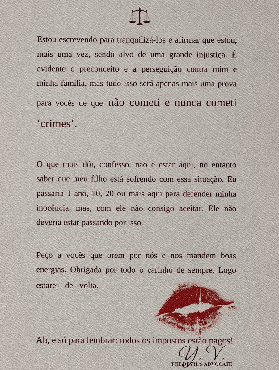 unfaithfulawyer's tweet photo. ㅤ

ᅟㅤ

ᅟ⠀⠀

𝗜𝗠𝗣𝗢𝗥𝗧𝗔𝗡𝗧𝗘:
Isso é só uma fase e eu vou superar, como sempre fiz. 💋 
𝗽𝘀. 𝗘𝘅𝗾𝘂𝗲𝗰𝗲 que a mãe tá enjaulada. https://t.co/589PXus2An