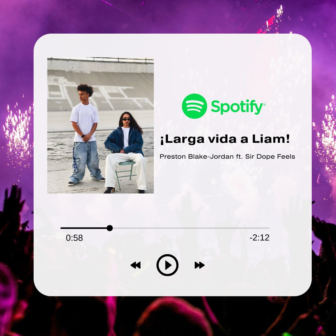 Challenge accepted, nothing worth having comes easy. I created this song (my first on my own) to help my mom celebrate and honor Liam Payne’s memory. Streaming numbers were never my goal, but now I feel driven to work hard to keep his memory alive.
#ZaynSTTSTour