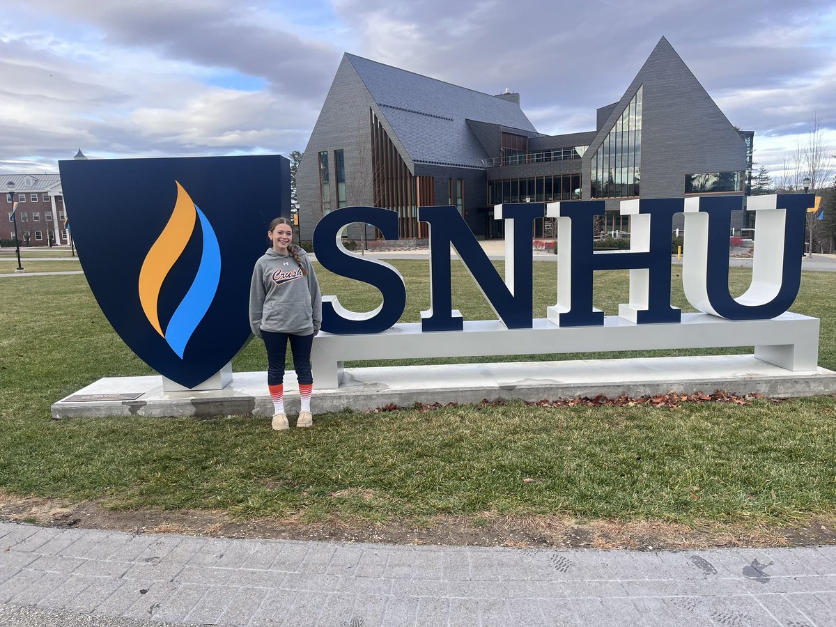 Visited <a href="/SNHU/">SNHU</a> today for their softball skills and drills clinic. Had the privilege to learn from a group of very talented players. #polarcrush #crushingit