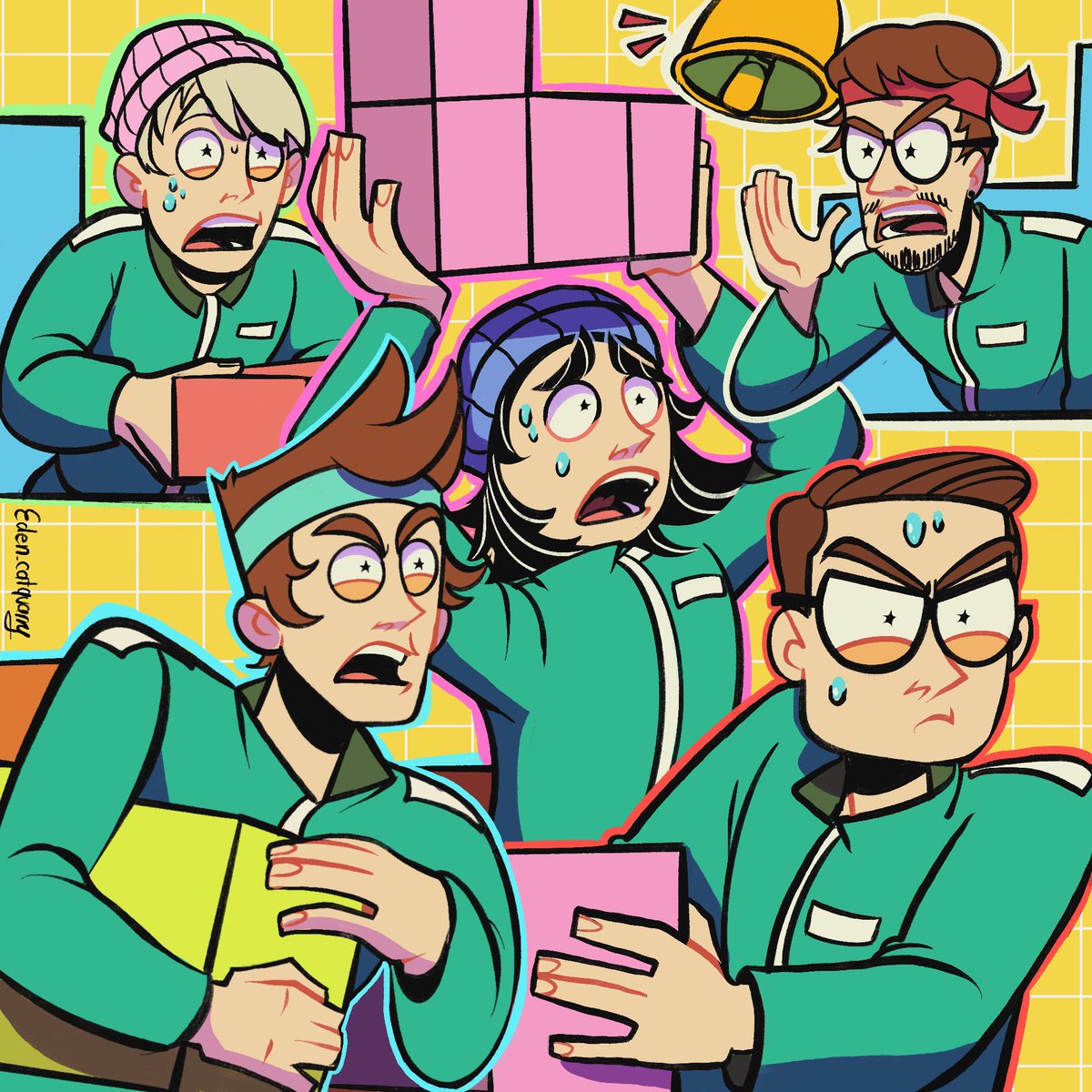 ECatquarry's tweet photo. YA REGRESÉ, DÍA 3 de los #SquidCraft3 
DIOS LOS TENGA EN SU SANTA GLORIA 

#SquidCraft3 #squidcraft #quackity #Quackityart #mrphillip #ElMariana #elmarianafanart #roier #roierfanart #juanguarnizo https://t.co/yTAKIh82Fa