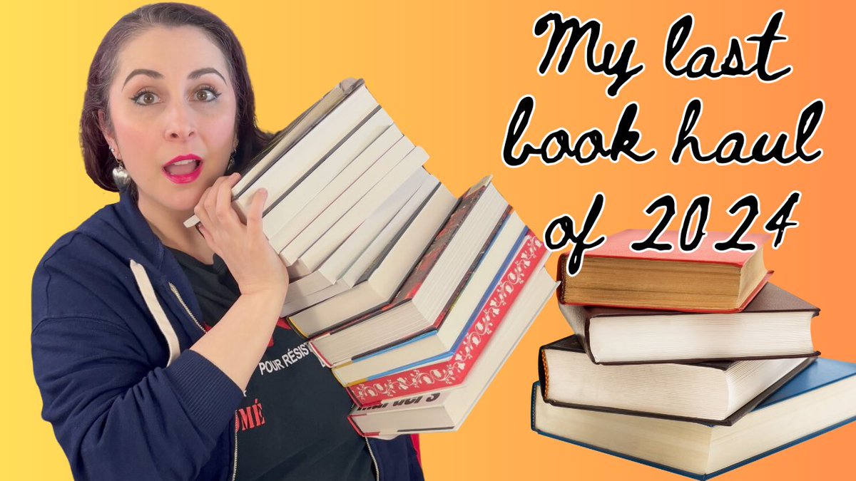 AmandaVenture's tweet photo. My last book haul of 2024 is such a wild thing to say but here we are. Check out all my new books I’ve been collecting lately. 
https://t.co/dna5eqVsbG https://t.co/nvOvqke9im