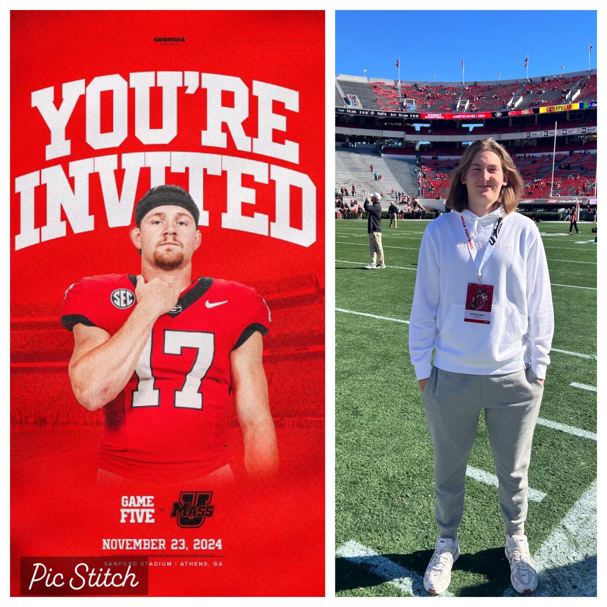 Thanks for the game invite to UGA today. <a href="/GeorgiaFootball/">Georgia Football</a> <a href="/CoachMikeBobo/">Coach Mike Bobo</a> <a href="/NwGaFootball/">NwGa Football</a> <a href="/PrepRedzoneGA/">Prep Redzone Georgia</a> <a href="/PHSFBRecruits/">Pepperell Dragons FB Recruiting Page</a>