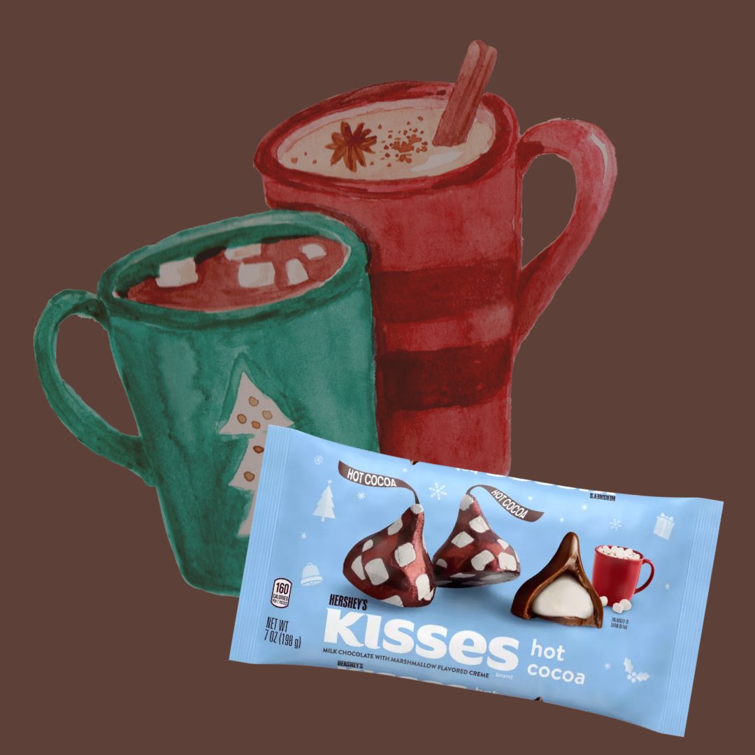 Need some hot cocoa? Pick up Hershey Hot Cocoa kisses candyfavorites.com/products/hersh…
