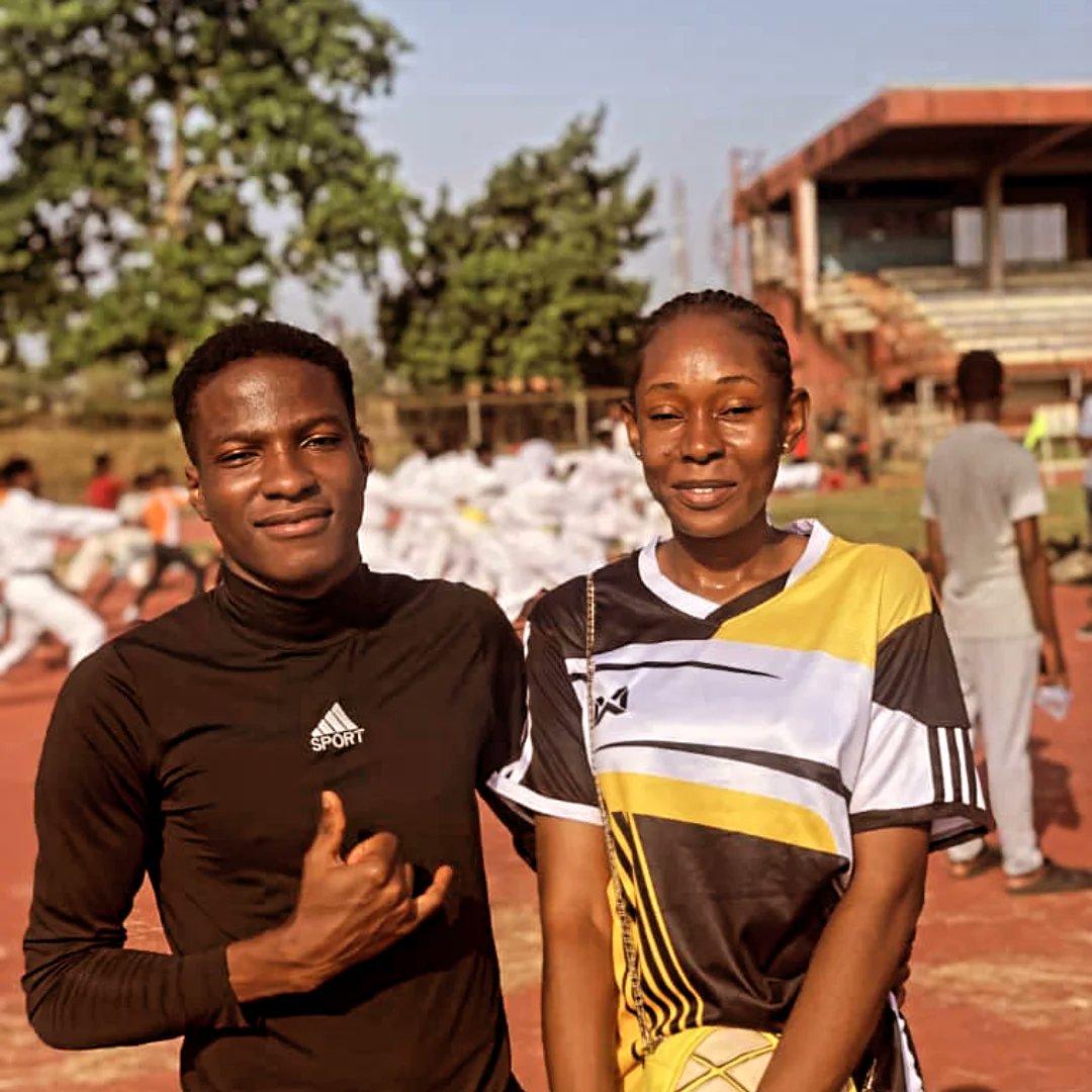 RotaUniben's tweet photo. Rotaractors at our GET FIT Fellowship!!

#rotaractor
#rotauniben 
#rota
#fitness https://t.co/PPyQVepl5E