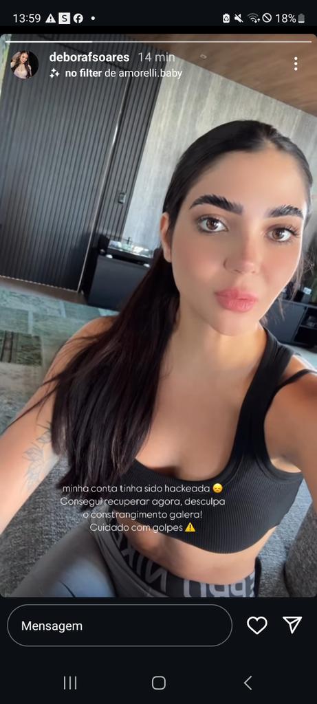 jesscampbellt's tweet photo. #exposed a boca de pato disse no seu perfil privado que tinham  "Hackeado" seu  insta e o wpp. Porém ela disse que tinha conseguido recuperar o wpp no mesmo dia, mas hj pela manhã ela ainda estava divulgando o golpe no wpp kkkkk. Meio contraditório 
#golpe https://t.co/n1Gynk8Fmy