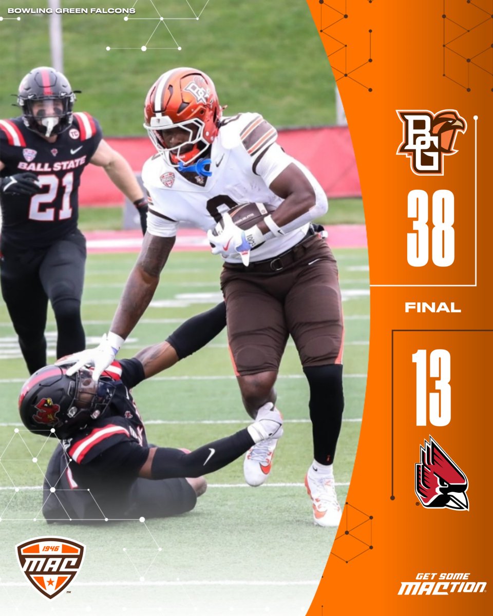 Ay Ziggy! 🟠🟤

The Falcons are a win away from playing in the MAC title game. 

<a href="/BG_Football/">BGSU Football</a> | #MACtion