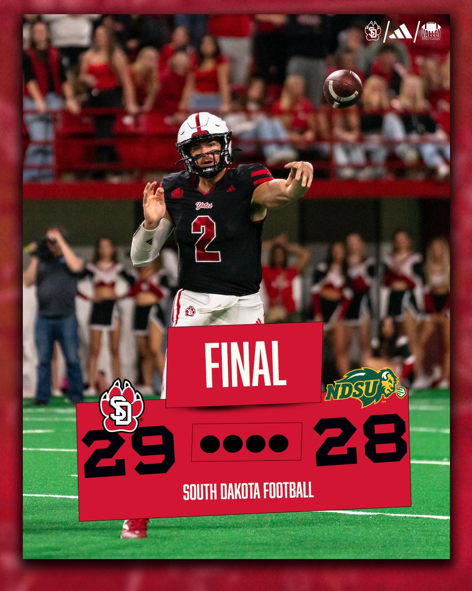 Yotes defeat the Bison!

#GoYotes x #WeAreSouthDakota