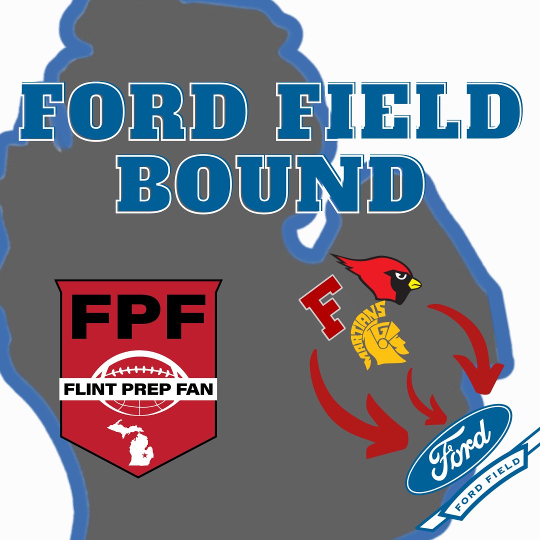 Flint Prep Fan (@flintprepfan) on Twitter photo WHAT A DAY FOR FOOTBALL!!
Congratulations to the 3 Mid-Michigan teams heading to Ford Field for <a href="/MHSAA/">MHSAA</a> Football Finals!!
<a href="/MartianFB/">Goodrich Martian Football</a> <a href="/muthschools1/">FrankenmuthSchools</a> <a href="/MillingtonCards/">Millington Athletics</a> WHAT A DAY FOR FOOTBALL!!
Congratulations to the 3 Mid-Michigan teams heading to Ford Field for <a href="/MHSAA/">MHSAA</a> Football Finals!!
<a href="/MartianFB/">Goodrich Martian Football</a> <a href="/muthschools1/">FrankenmuthSchools</a> <a href="/MillingtonCards/">Millington Athletics</a>
