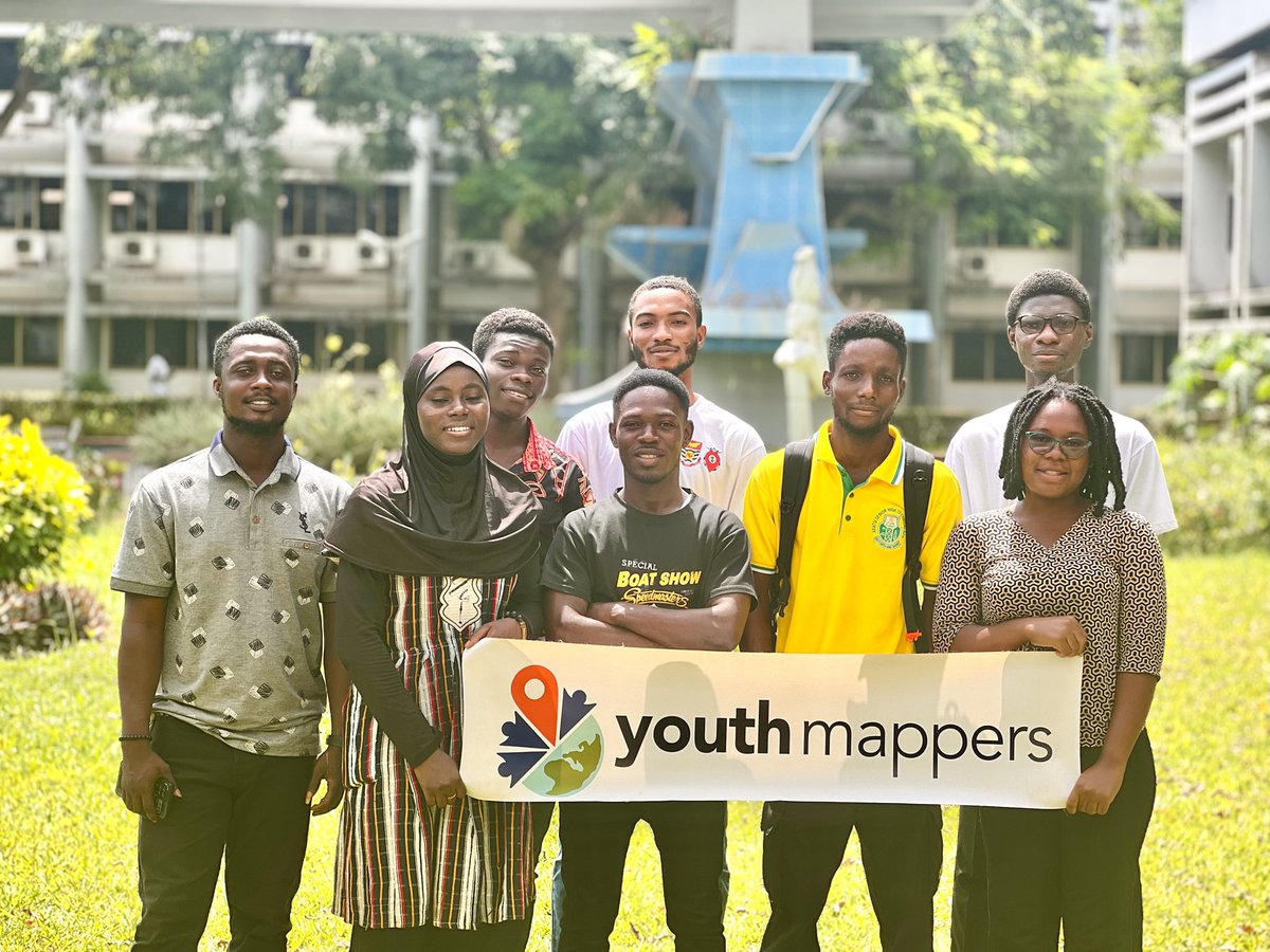 YouthmappersUCC's tweet image. 📍🗾📍🗾📍🗺️📍🗾📍🗾📍🗾📍Earlier today @YouthmappersUCC organized a training session where aspiring mappers pull up in numbers to contribute quality data😊
A rep from @YouthMappersUew, @Goddey, payed a visit to us during training session today😁🗾
#UCCyouthmappers🌍
#GISweek🗺️