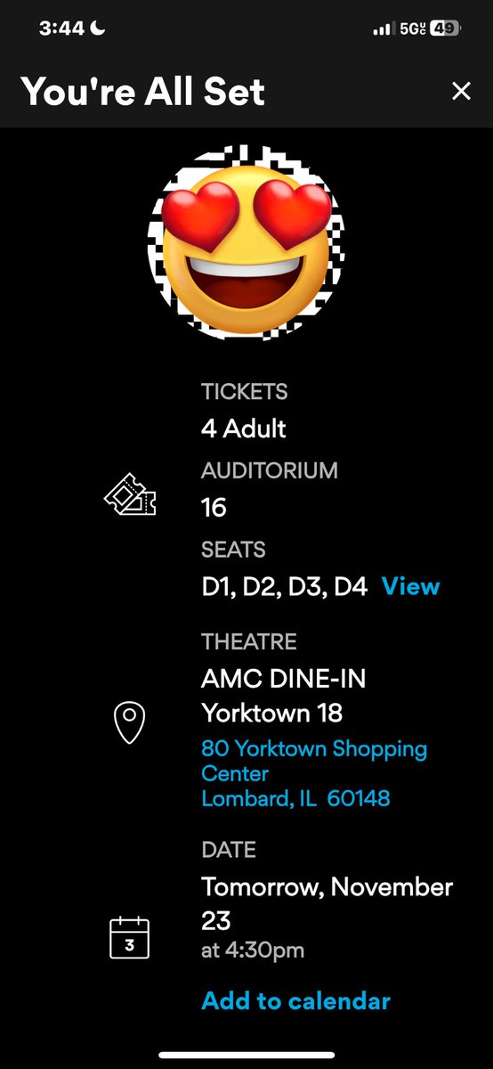MaiDenChicago44's tweet photo. 3peat!!! Let's gooo!!!#HelloLoveAgain
@AMCTheatres #HelloNewBoxOfficeRecord Road to 1 Billion and more for #KathDen https://t.co/kzozbENIMd