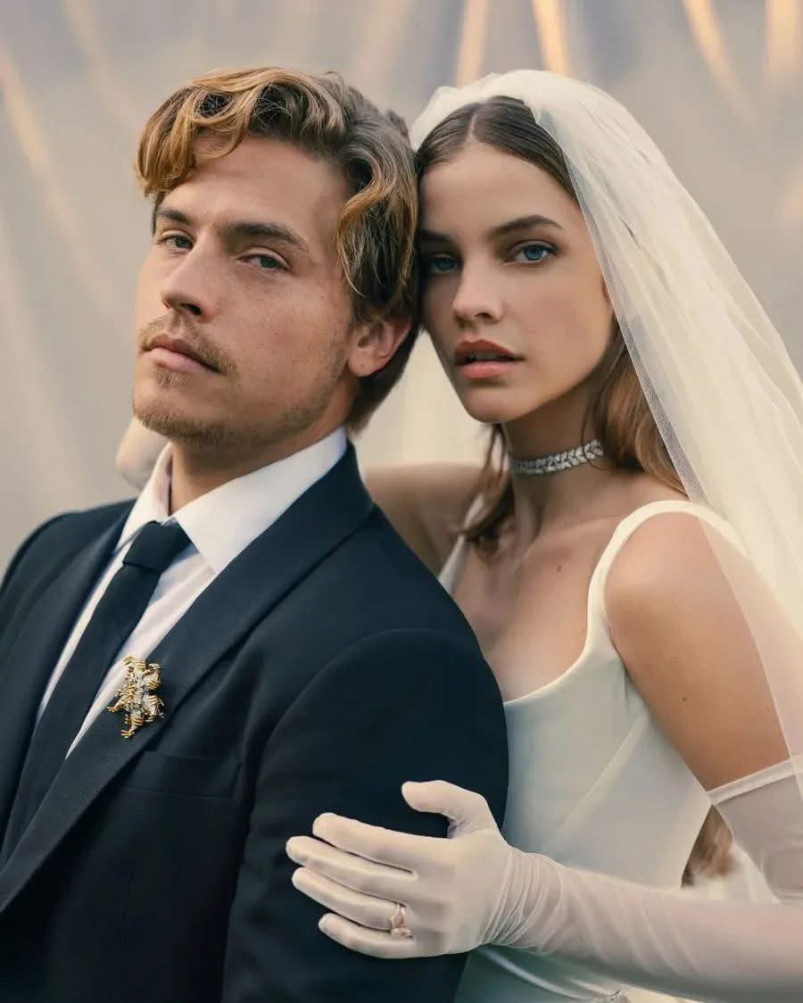 Indie5051's tweet photo. No olviden que cuando Dylan Sprouse le envió un mensaje a Barbara Palvin para invitarla a salir, ella le contestó después de 6 meses. Barbara dijo que estuvo soltera por seis años y que valió la pena porque encontró al chico perfecto, y ahora oficialmente se convirtieron en marido y mujer.