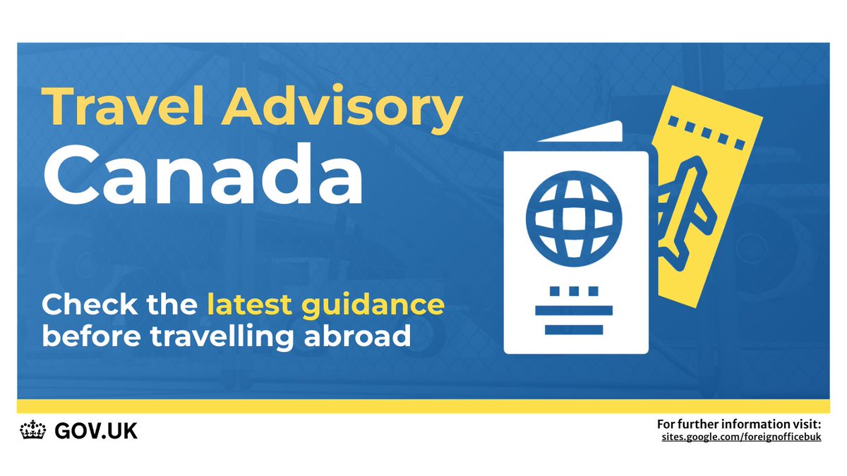 🇨🇦Travel Advisory level for Canada has been raised to level 2, the country is currently undergoing elections with immigration closed until elections are concluded.