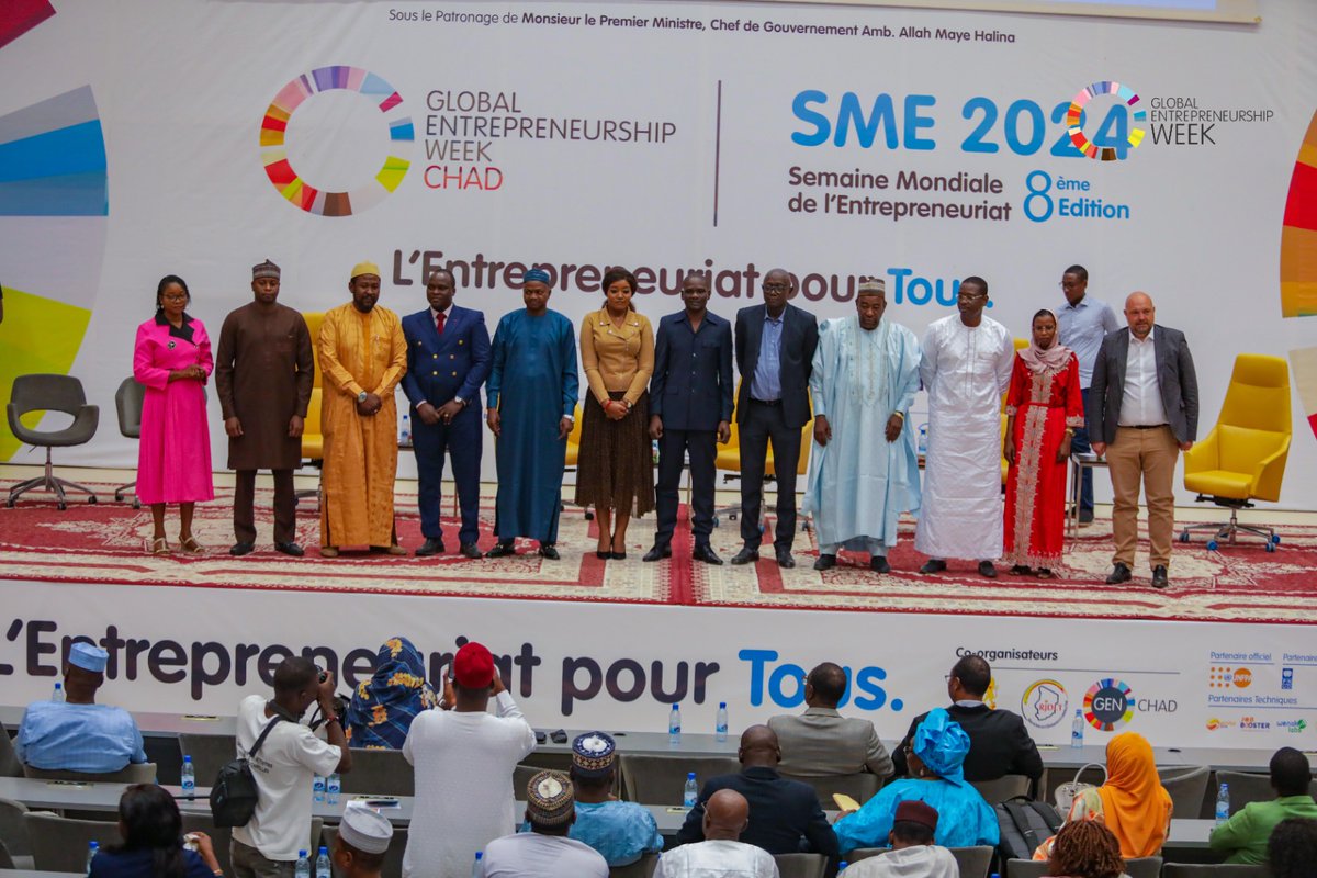 anie_tchad's tweet photo. Lors de la #SME2024, l’ANIE a réaffirmé son rôle de catalyseur économique en promouvant l’inclusion entrepreneuriale. En facilitant la création d’entreprises et en accompagnant les PME/PMI, nous soutenons un #Tchad durable et équitable.

#Entrepreneuriat #DéveloppementDurable https://t.co/SCtiN2nPwz