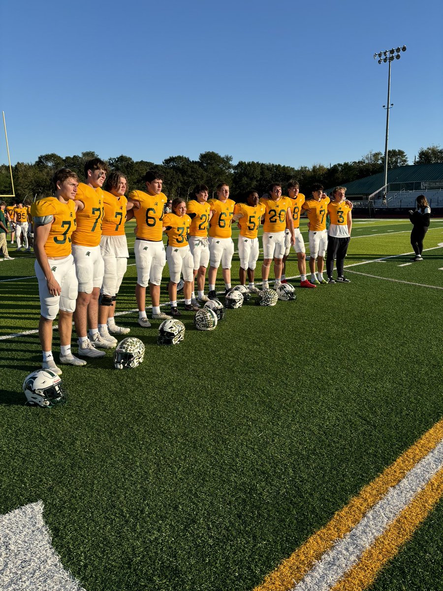Football gives you the highest of highs and the lowest of lows… I am so thankful for these seniors that bought into our change in culture! From 3-8 to 8-4. This group put their stamp on our football program! 
#TheWarriorWay #Winners