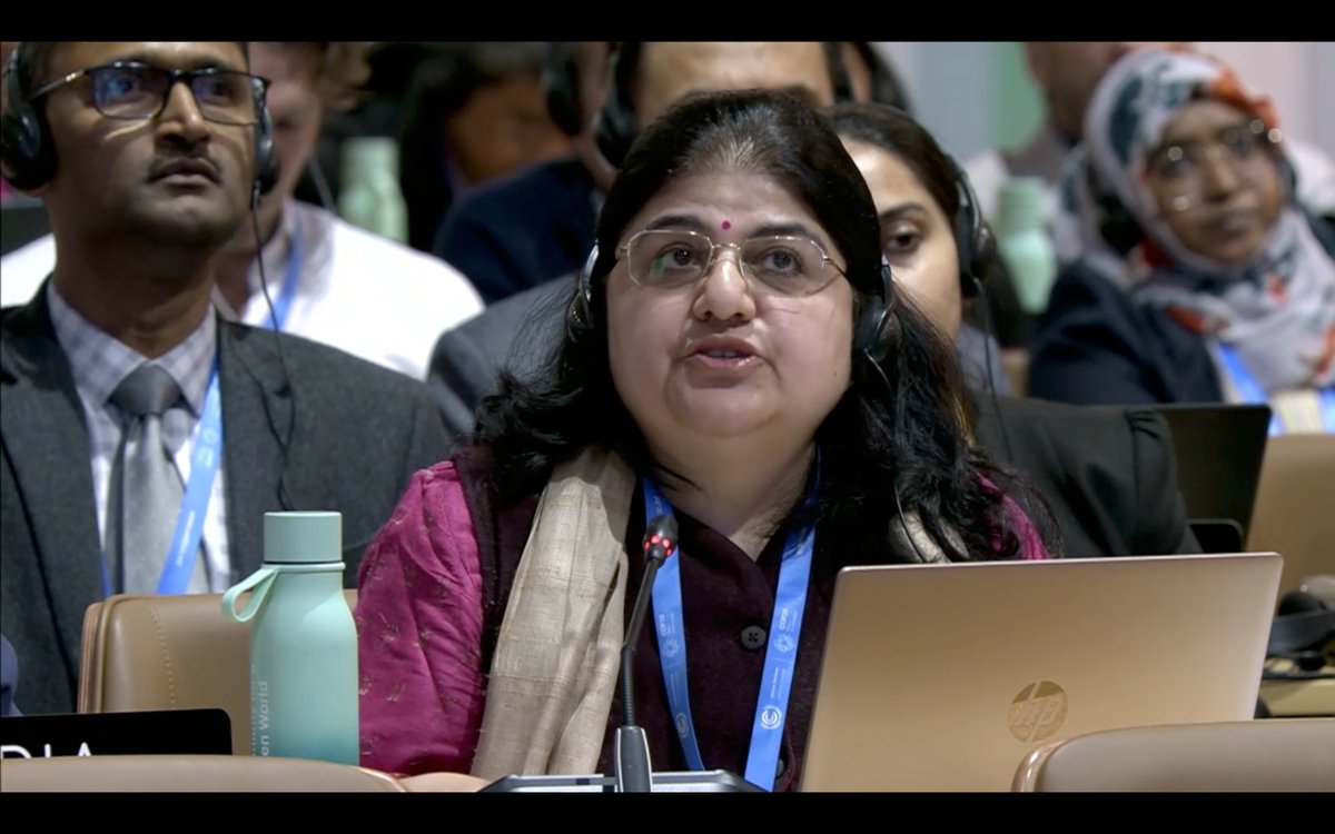 India “absolutely objects” to the way the New Collective Quantified Goal on #ClimateFinance (#NCQG) was adopted at #COP29.