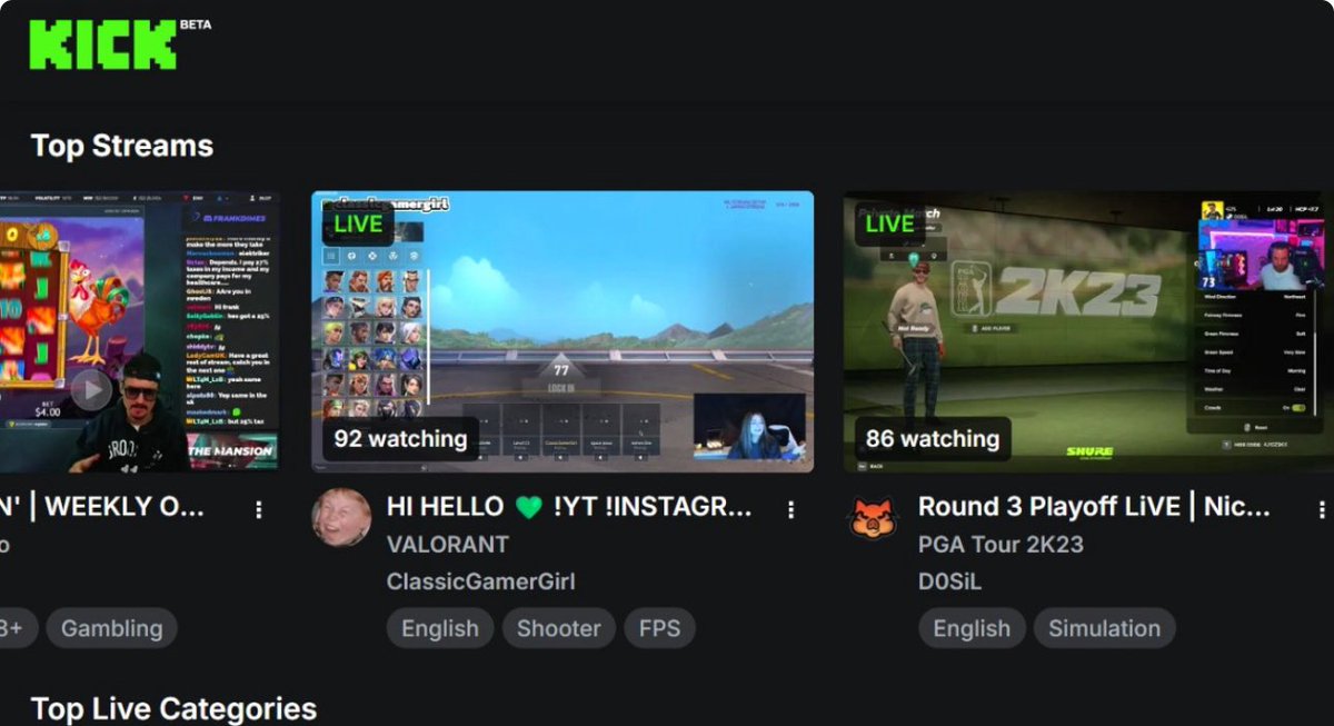 D0SiL_'s tweet photo. @kick 💚 Has been showing MAD MAD 💚💚 during our LIVE ROUNDS during our 1st Annual #NiceOn⛳️ Invitational 🏌️♂️ Front page vibes for each round so far!! Blessed & grateful to give all the competitors an opportunity to grip it & rip it on the FRONT PAGE!! 💯
@squealnation @VegasInferno @KickCommunity 🙏🏼