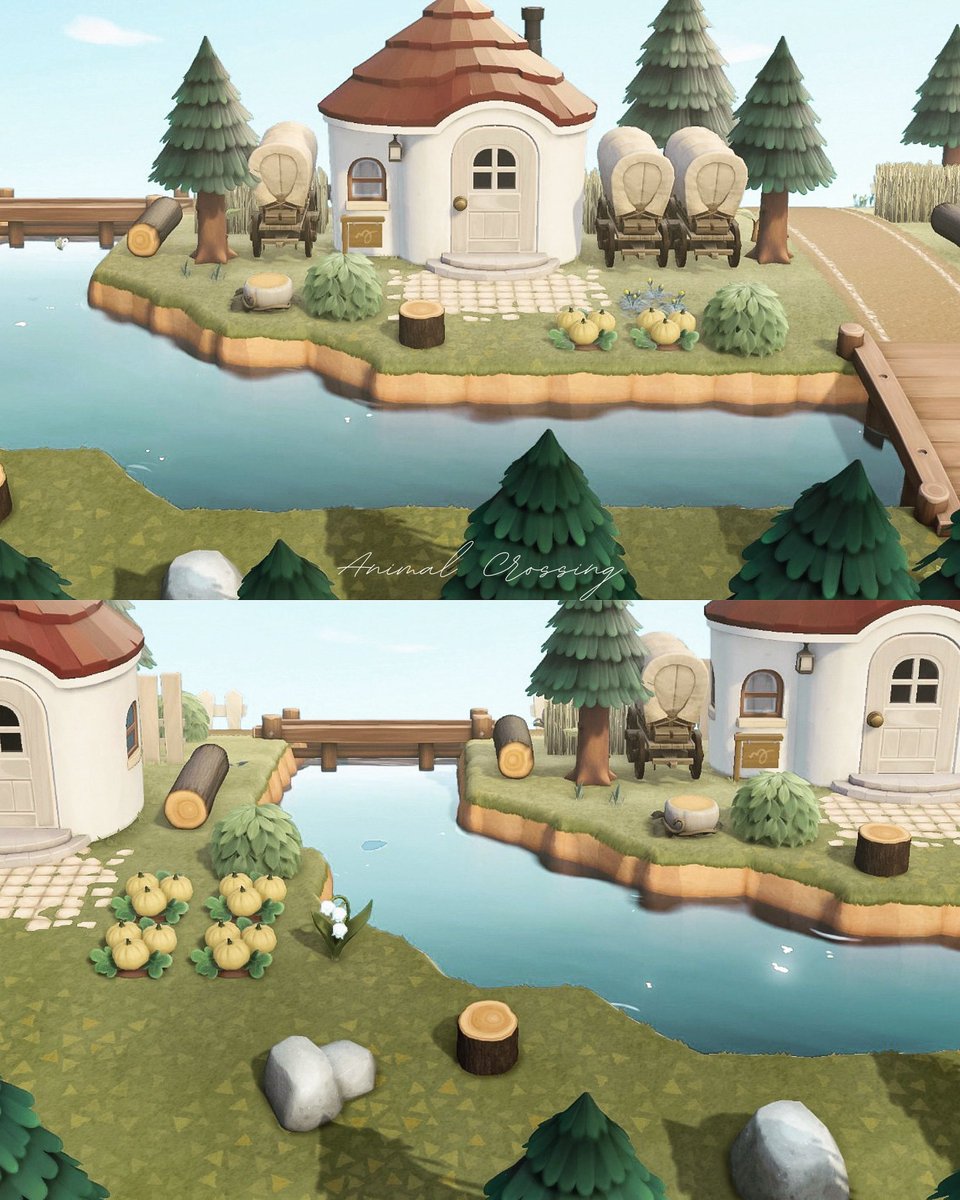 harukaze564's tweet photo. 川沿いの住宅街

#あつ森 #あつまれどうぶつの森
#あつ森写真部 #acnh #AnimalCrossing #AnimalCrossingNewHorizions https://t.co/sp8vPUCady