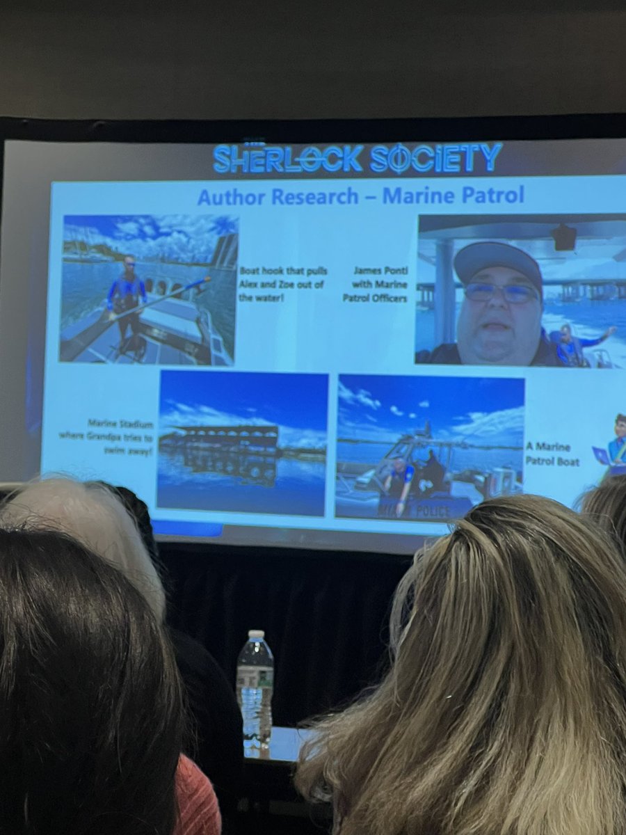 Had the most incredible experience meeting <a href="/JamesPonti/">James Ponti</a> 🎉

My students adore his books, and I can already tell “The Sherlock Society” will be a new favorite. The updated covers look AMAZING too! 

Thank you for inspiring young readers everywhere. 📚✨ #FAME24 #librariesmatter