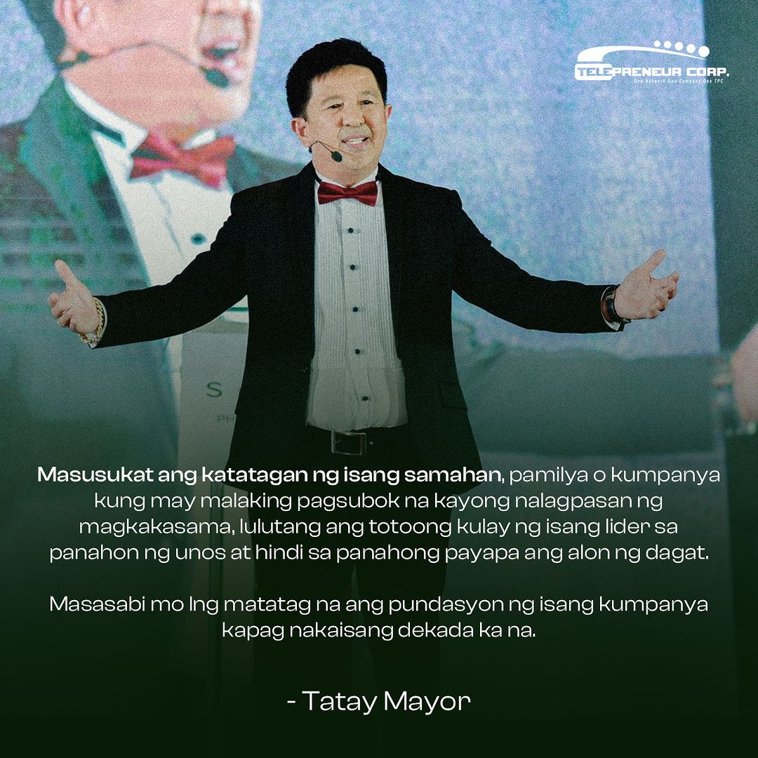 holaitslinz's tweet image. Dito masusukat ang katatagan ng isang samahan, pamilya o kumpanya.

#TPCSandosena #LinBingsEloadingBusiness #Eloading #LoadBusiness #TelepreneurCorp #EloadingBusiness #LoadingBusiness #TPC #LoadingBusinessPH #TPCLoadNegosyo #LoadNegosyo