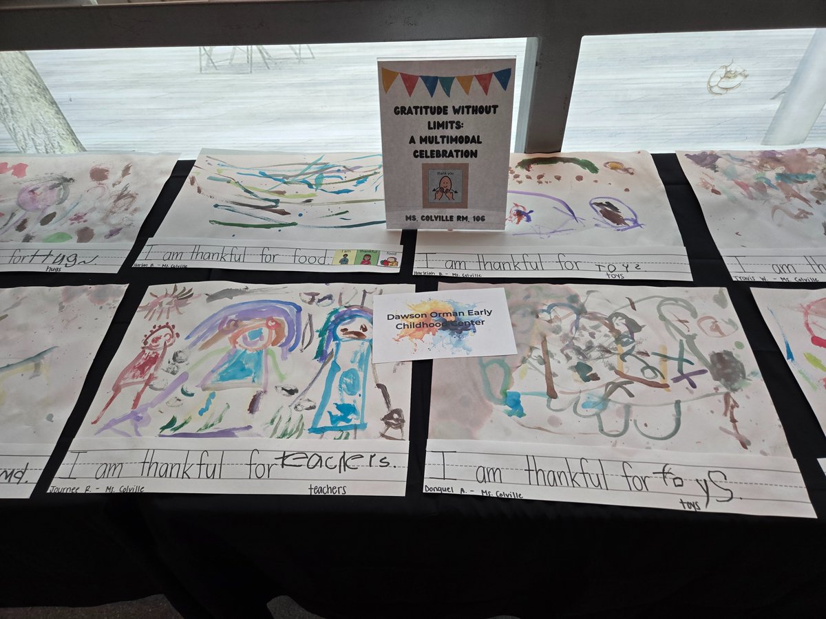 BrumbackHeather's tweet photo. Our talented preschoolers had their artwork proudly displayed at the Speed Art Museum!🎉The event was a wonderful celebration,bringing together families and community members to appreciate the creativity and hard work of our young artists.🌟 @DawsonOrmanECH @JCPSEARL https://t.co/jgFuCnCf7x