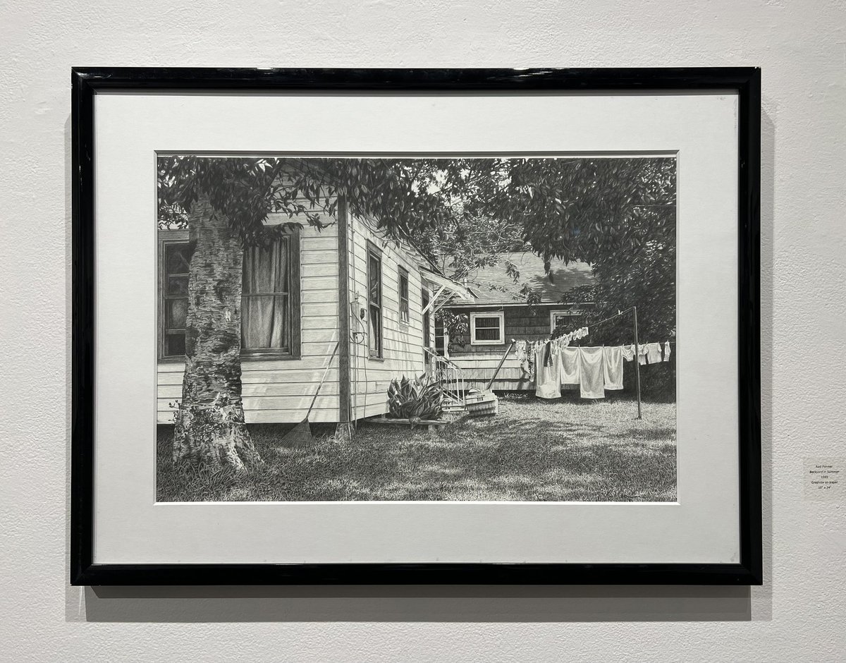 RodPenner's tweet image. Backyard in Summer, 1989
Graphite on paper
16 x 24 in.
@MeiselGallery