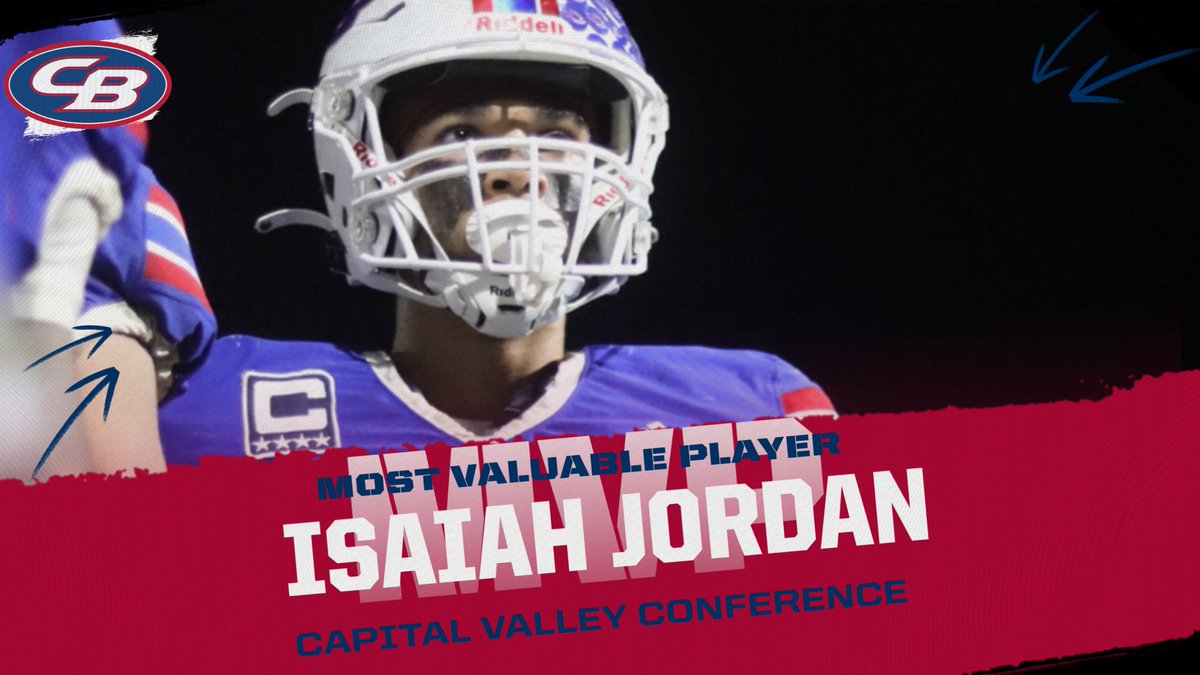 Christian Brothers Football (@brothersvarsity) on Twitter photo Congratulations to Isaiah Jordan for earning the Most Valuable Player of the Capital Valley Conference! Well deserved Captain! #GoFalcons🪶 <a href="/IsaiahJordan_/">Isaiah Jordan</a> <a href="/KBFTsports/">Christian Brothers Athletics</a> <a href="/SacBee_JoeD/">Joe Davidson</a> <a href="/WCPSacramento/">West Coast Preps Sacramento</a> Congratulations to Isaiah Jordan for earning the Most Valuable Player of the Capital Valley Conference! Well deserved Captain! #GoFalcons🪶 <a href="/IsaiahJordan_/">Isaiah Jordan</a> <a href="/KBFTsports/">Christian Brothers Athletics</a> <a href="/SacBee_JoeD/">Joe Davidson</a> <a href="/WCPSacramento/">West Coast Preps Sacramento</a>