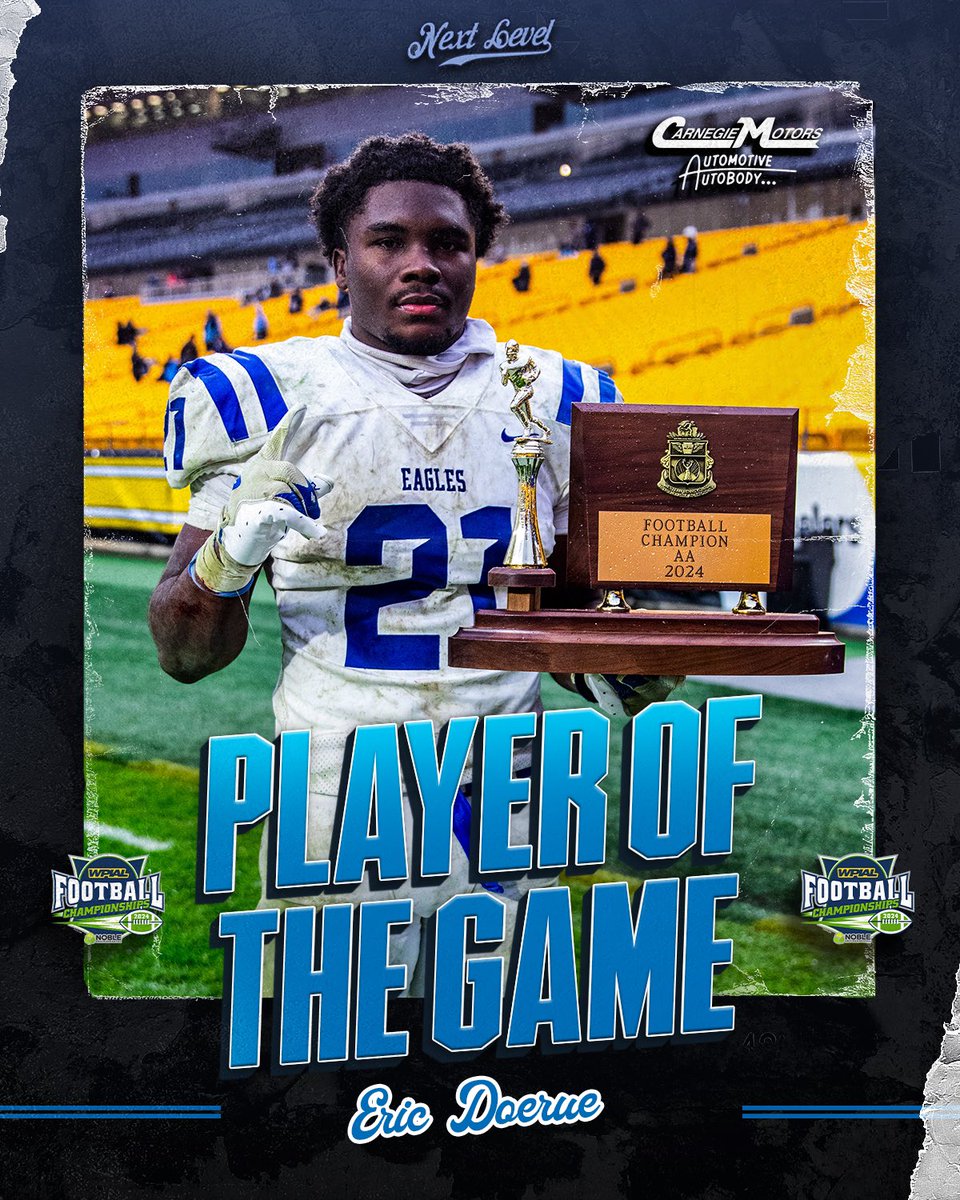 Next Level Creative (@nextlevelcreatv) on Twitter photo .<a href="/eric_doerue/">Eric Doerue</a> with a dominant afternoon racking up 149 yards on 34 carries and โ๏ธ TDโs to get our Next Level Creative Player of the Game in the Class 2A championship โผ๏ธ๐ฆ
.<a href="/eric_doerue/">Eric Doerue</a> with a dominant afternoon racking up 149 yards on 34 carries and โ๏ธ TDโs to get our Next Level Creative Player of the Game in the Class 2A championship โผ๏ธ๐ฆ