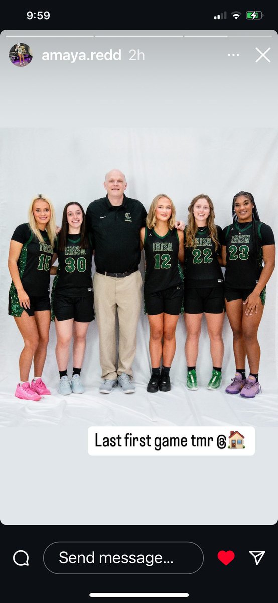 KnoxCatholicLadyIrishBball (@knox_bball) on Twitter photo Lady Irish 57
West Ridge 41
Leaders. <a href="/maggiefrana/">Maggie Frana</a> 19 pts <a href="/amayaredd23/">Amaya Redd</a> 11 pts
<a href="/connatser_logan/">Logan Connatser</a> 9 pts <a href="/sydneyenglish30/">Sydney English</a> 7 pts
Lady Irish 56
Tri Cities 42
Leaders. <a href="/amayaredd23/">Amaya Redd</a> 17 pts. <a href="/maggiefrana/">Maggie Frana</a> 16 pts <a href="/ensley_perry/">Ensley Perry</a> 9 pts @kholecook 5 pts @sarahbeland 5 pts Lady Irish 57
West Ridge 41
Leaders. <a href="/maggiefrana/">Maggie Frana</a> 19 pts <a href="/amayaredd23/">Amaya Redd</a> 11 pts
<a href="/connatser_logan/">Logan Connatser</a> 9 pts <a href="/sydneyenglish30/">Sydney English</a> 7 pts
Lady Irish 56
Tri Cities 42
Leaders. <a href="/amayaredd23/">Amaya Redd</a> 17 pts. <a href="/maggiefrana/">Maggie Frana</a> 16 pts <a href="/ensley_perry/">Ensley Perry</a> 9 pts @kholecook 5 pts @sarahbeland 5 pts