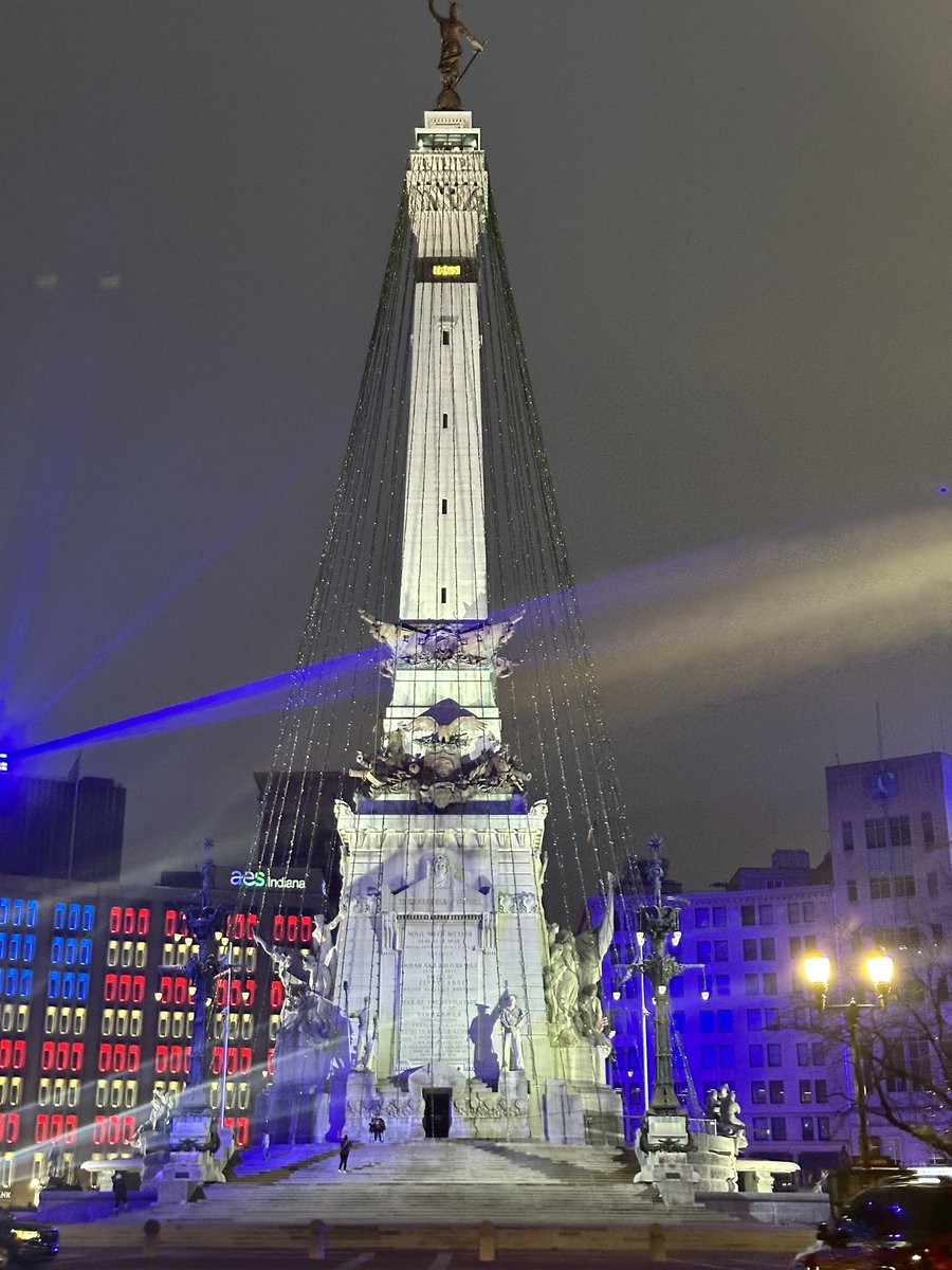 MrESPN's tweet photo. FINALLY seeing this for the first time in person⦠#OnePride #IndyTakeover https://t.co/CEeOzlwsWv
