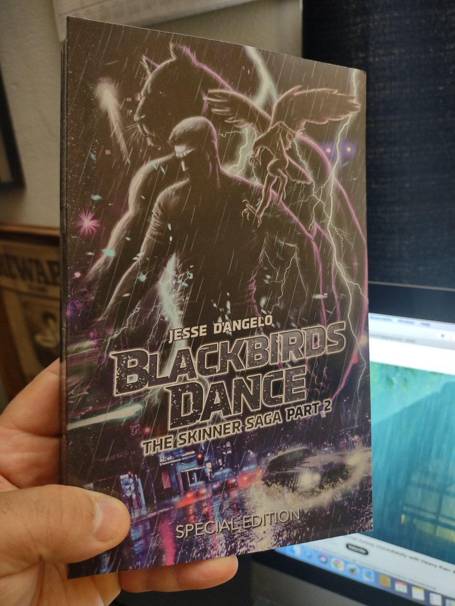 The new babies have arrived!! My upcoming book #blackbirdsdance comes out Feb 18th but a lucky few can get one early...