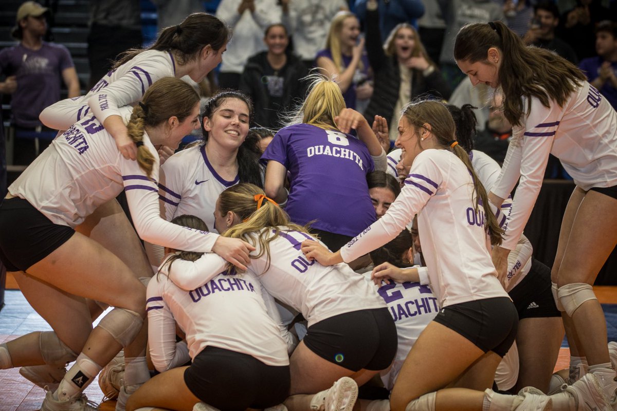 <a href="/OuachitaVB/">Ouachita Volleyball</a> TIGERS ARE CROWNED THE #THEGAC 🏐 CHAMPIONS‼️👑😆