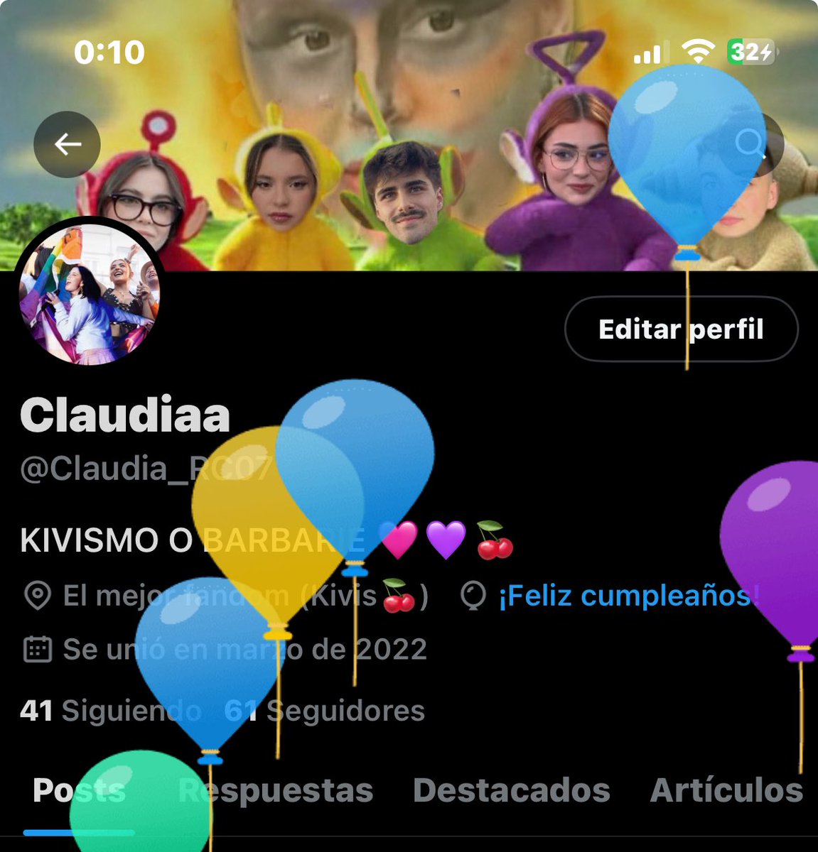 Claudia_RC07's tweet photo. TENGO GLOBITOS OLEEE https://t.co/zTx3uCNqqh