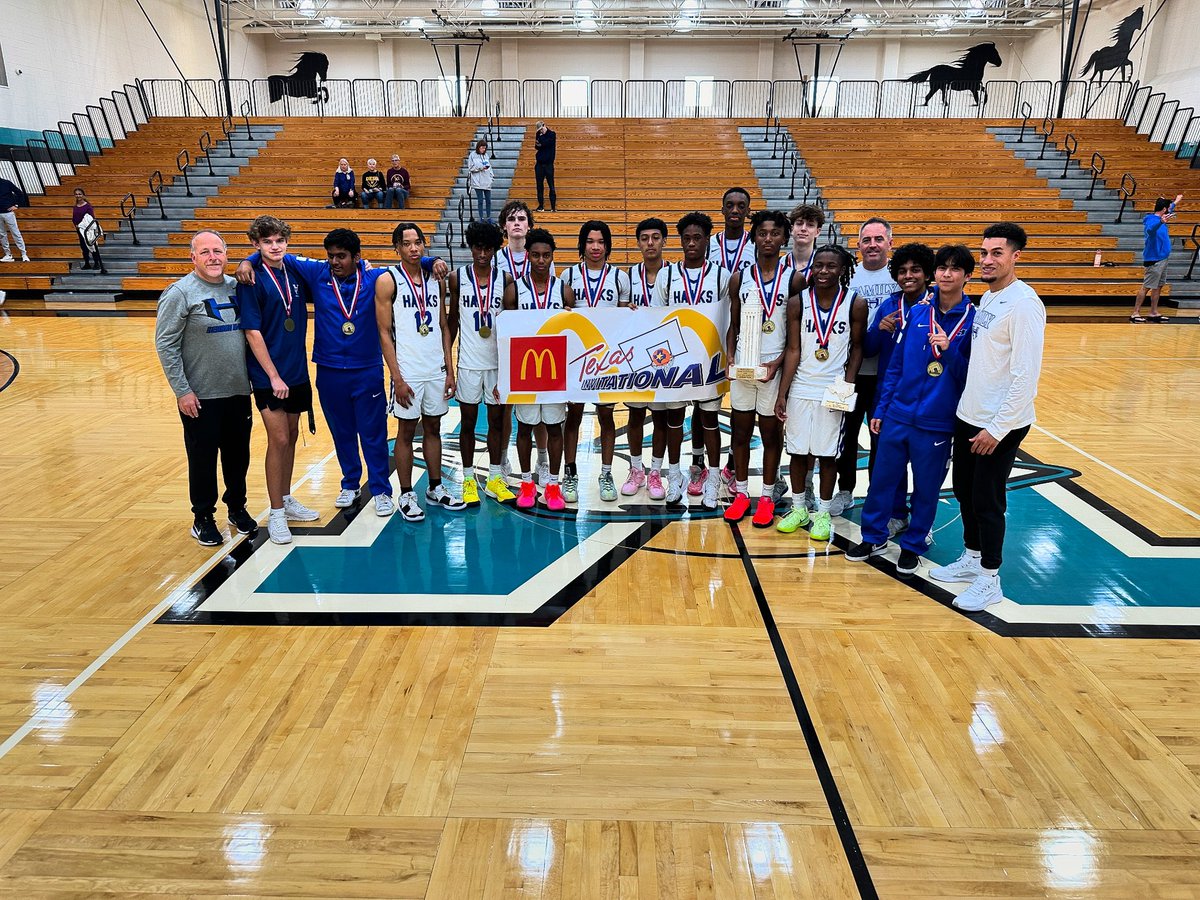 HebronBoysBasketball (@hebronbb) on Twitter photo CHAMPS. 🦅🏀 Boys DII Gold Bracket WINNERS of the McDonald’s Texas Invitational Basketball Tournament #hebronhawks ##hawksbasketball🏀 <a href="/HebronHawksBB/">Hebron High School Boys Basketball</a> CHAMPS. 🦅🏀 Boys DII Gold Bracket WINNERS of the McDonald’s Texas Invitational Basketball Tournament #hebronhawks ##hawksbasketball🏀 <a href="/HebronHawksBB/">Hebron High School Boys Basketball</a>