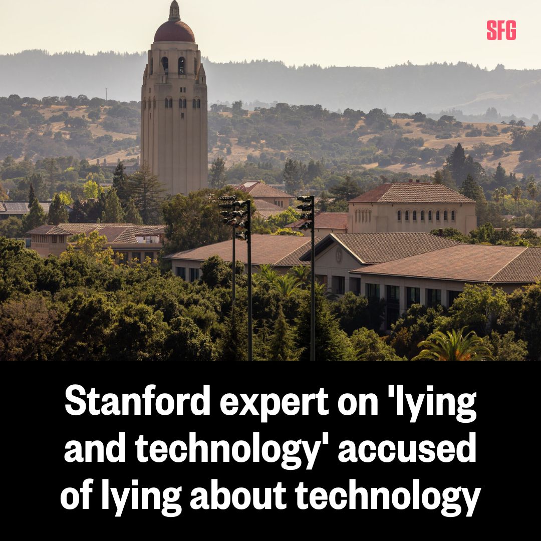 Stanford professor Jeff Hancock, in a court case over banning deepfakes, appears to have made up two journal articles. He is an expert on misinformation.

📝: trib.al/9q2kkn1