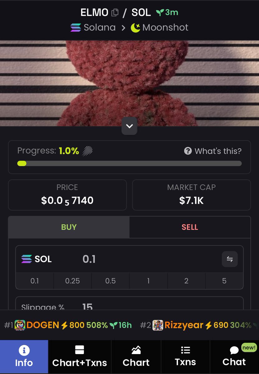 FCoolElmo is now on dex

dexscreener.com/solana/gbde2pg…