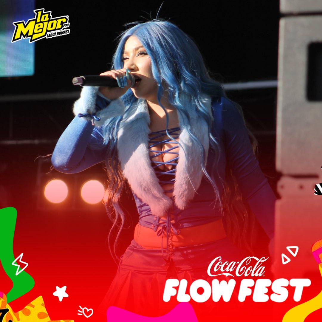 LaMejor's tweet image. #MontPantoja encendió el escenario del #FlowFest2024 con sus rolas y sus pasos ❤️‍🔥 🎶 ¡La amamos!
#FlowFestLaMejor