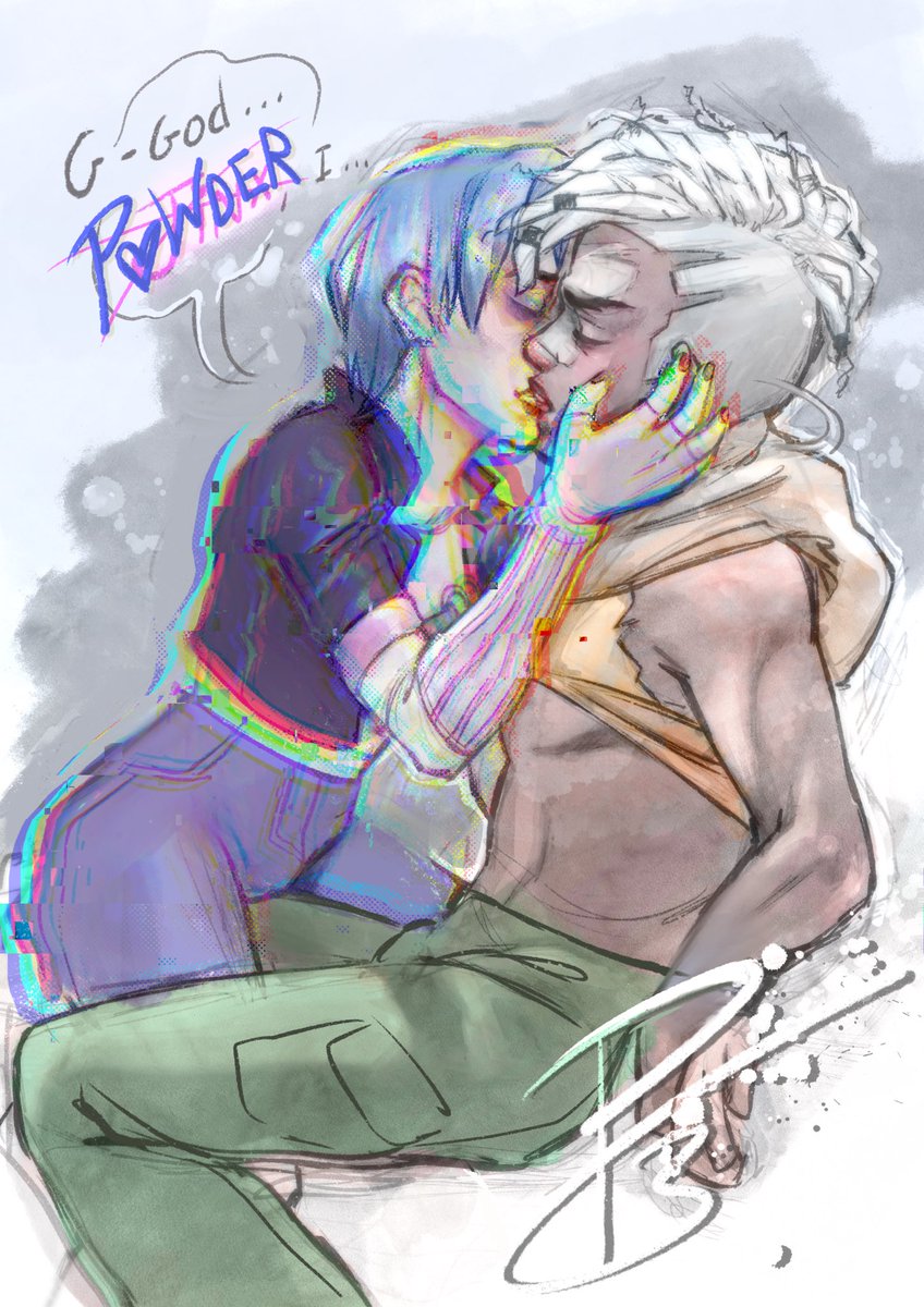 P3midi's tweet photo. Old vs New 💖✨
#TimeBomb #ArcaneAct3 #jinx #ekko https://t.co/gASfiJLwNc