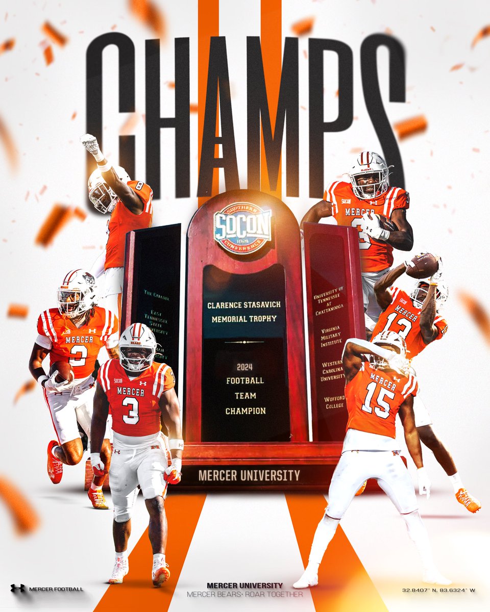 HISTORY MADE. SOCON CHAMPS. 🏆