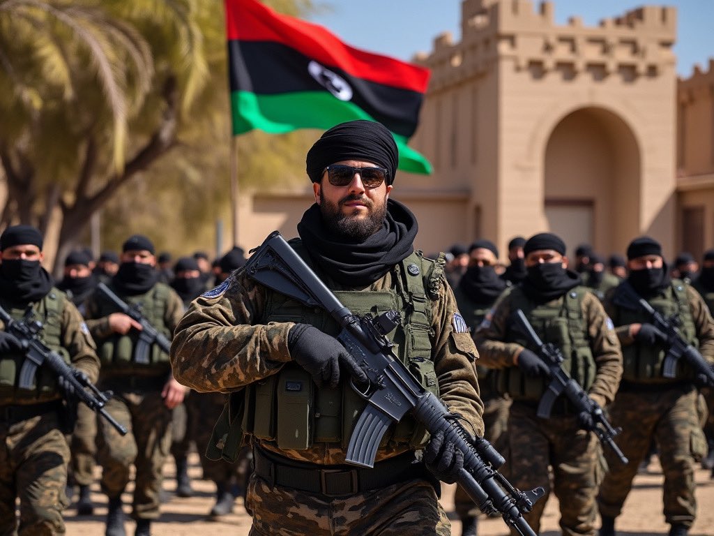RefugeesinLibya's tweet photo. Since 2011, prisons in Libya have transformed into detention centers and warehouses controlled by “families” and mafias, effectively forming a “syndicate of organized crime gangs.” These prisons were built to settle scores, with many turning into businesses that invest in “human beings.” The warlords and militia leaders responsible for these facilities boast about the number of detainees under their control, demanding ransom and money while extorting the wealthy, politicians, and others.

These families and mafia members have gradually consolidated power, becoming increasingly organized. Over time, the mafia and militias expanded their roles beyond traditional military protection, acting as guarantors of economic transactions and arbiters in civil and criminal disputes. They have even extended their reach to areas like combating witchcraft and sorcery, taking on public roles as moral guides, preaching etiquette and ethics to society.

Today, we can confidently say that Libya has moved past the era of disorganized militias; it now hosts a true mafia that has managed to establish itself as a fully-fledged state. This mafia not only receives support from within Libya but also enjoys consistent backing from the European Union and international agencies, which fuel and develop its foundations and structures.