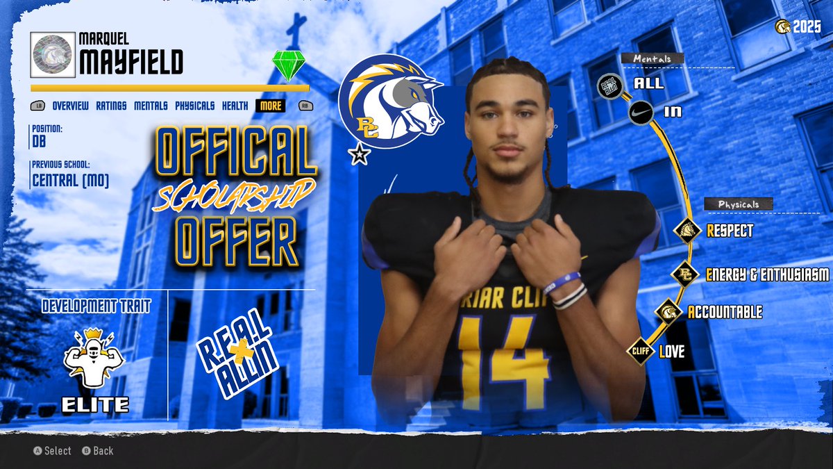 Marquel Mayfield (@marquel_0) on Twitter photo After a great visit at <a href="/BriarCliffFB/">Briar Cliff Football</a> I am blessed to receive my first offer! Thank you Coach
<a href="/CoachLaDage/">Shane LaDage</a>
@Coach_JLytton34
<a href="/CoachKoziol/">Nathan Koziol</a> After a great visit at <a href="/BriarCliffFB/">Briar Cliff Football</a> I am blessed to receive my first offer! Thank you Coach
<a href="/CoachLaDage/">Shane LaDage</a>
@Coach_JLytton34
<a href="/CoachKoziol/">Nathan Koziol</a>