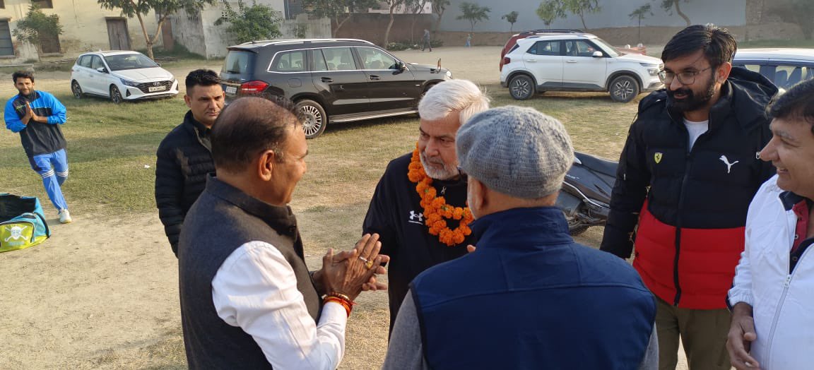 snandalofficial's tweet image. 68वीं राष्ट्रीय स्कूल गेम्स के तहत हरियाणा और पंजाब के बीच मुकाबला महाराजा सूरजमल स्टेडियम में हुआ। माध्यमिक शिक्षा विभाग, हरियाणा द्वारा आयोजित इस प्रतिष्ठित प्रतियोगिता (अंडर-17 बालक-बालिका वर्ग) में शामिल होकर गौरवान्वित हुआ।
#nationalgame #bjpharyana #rohtak