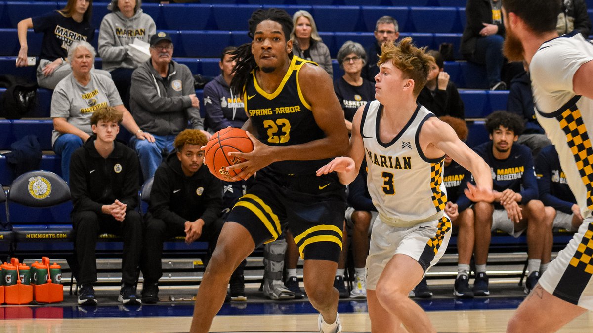 SAUCougars's tweet photo. 🏀 | @SAUCougarsMBB staves off late Marian comeback for sixth straight win

https://t.co/b5a66ZK3bk https://t.co/bbE9O6CWyV