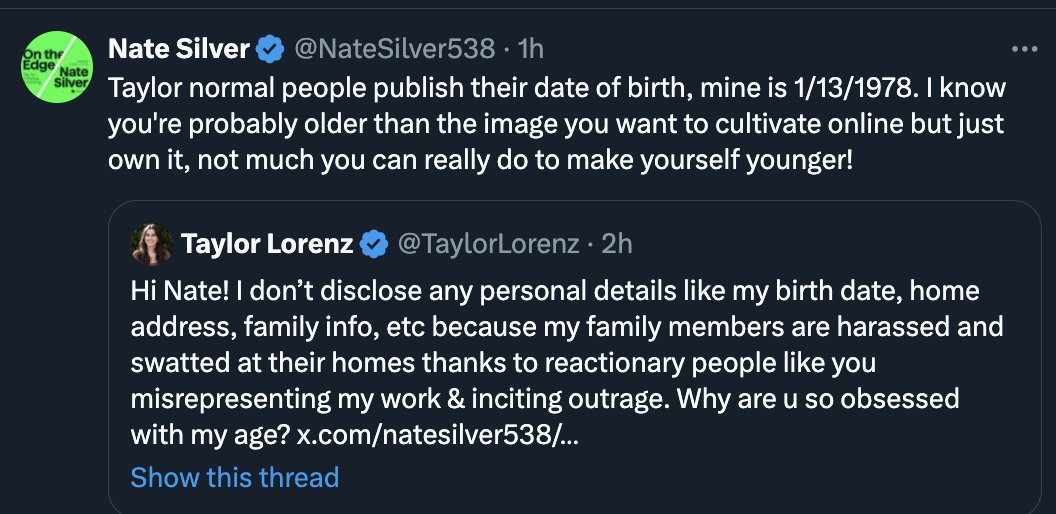 Nate Silver tweet media