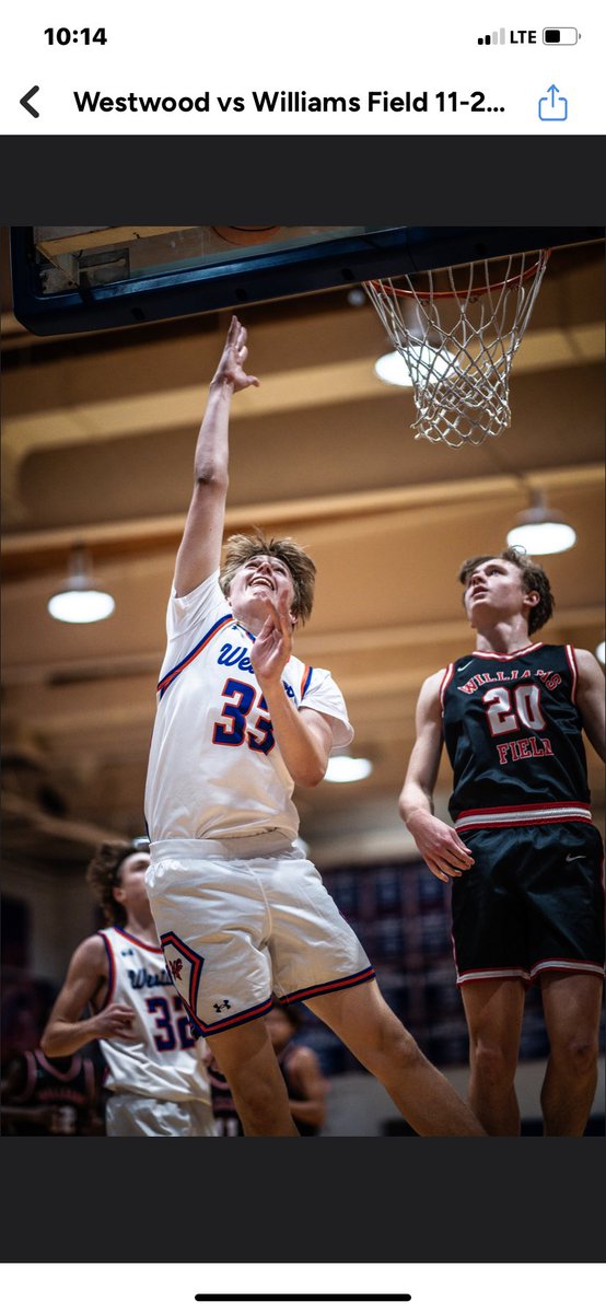 krewbrinkerhoff's tweet photo. First varsity home game https://t.co/YGtahTLHhi