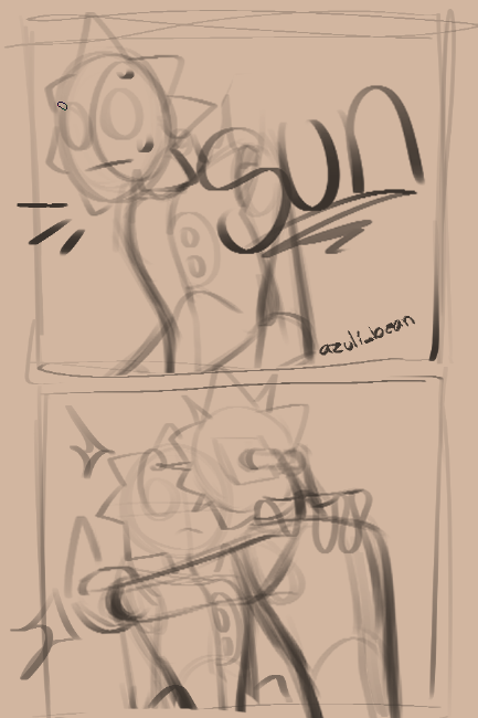 Azulistash's tweet photo. A sketch that I dont think im going to finish
so have this lol

Sunxeclipse 

#art #eclipse #sun #fnaf #fnafsecuritybreach https://t.co/DFdmrCakma