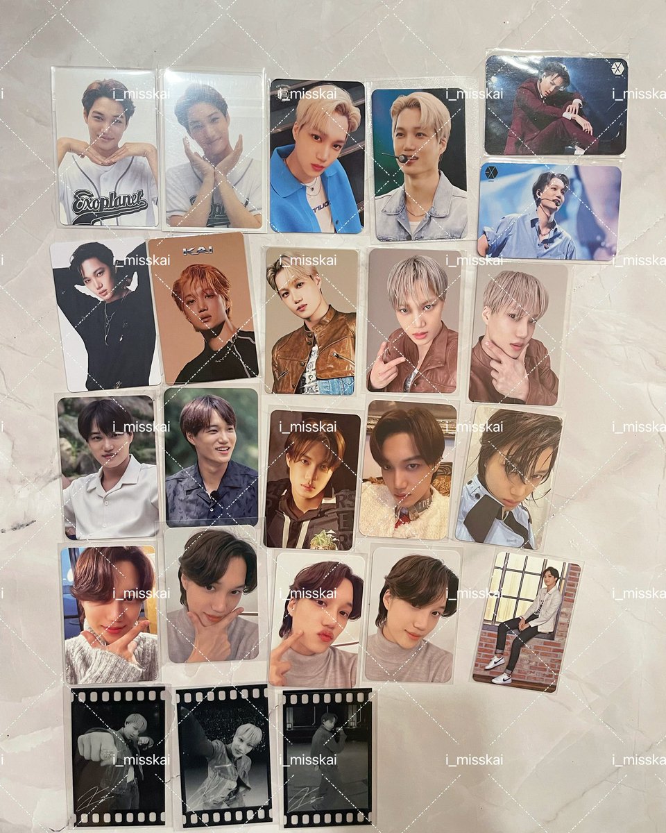 Viv (@i_misskai) on Twitter photo WTS/LFB Misc of Kai Photocards
DM for price
US located, WW ✅
EXO JONGIN BAEKHYUN SUHO JUNMYEON XIUMIN MINSEOK CHEN JONGDAE CHANYEOL D.O. KYUNGSOO SEHUN LAY
<a href="/exotradeusa/">bettina</a> <a href="/photocard_kpop/">KPOP Photocard Trade</a> <a href="/pctradeusa/">trade / sell usa</a> <a href="/exotradekpop/">EXO Trade</a>
엑소 양도 김종인 카이 백현 WTS/LFB Misc of Kai Photocards
DM for price
US located, WW ✅
EXO JONGIN BAEKHYUN SUHO JUNMYEON XIUMIN MINSEOK CHEN JONGDAE CHANYEOL D.O. KYUNGSOO SEHUN LAY
<a href="/exotradeusa/">bettina</a> <a href="/photocard_kpop/">KPOP Photocard Trade</a> <a href="/pctradeusa/">trade / sell usa</a> <a href="/exotradekpop/">EXO Trade</a>
엑소 양도 김종인 카이 백현