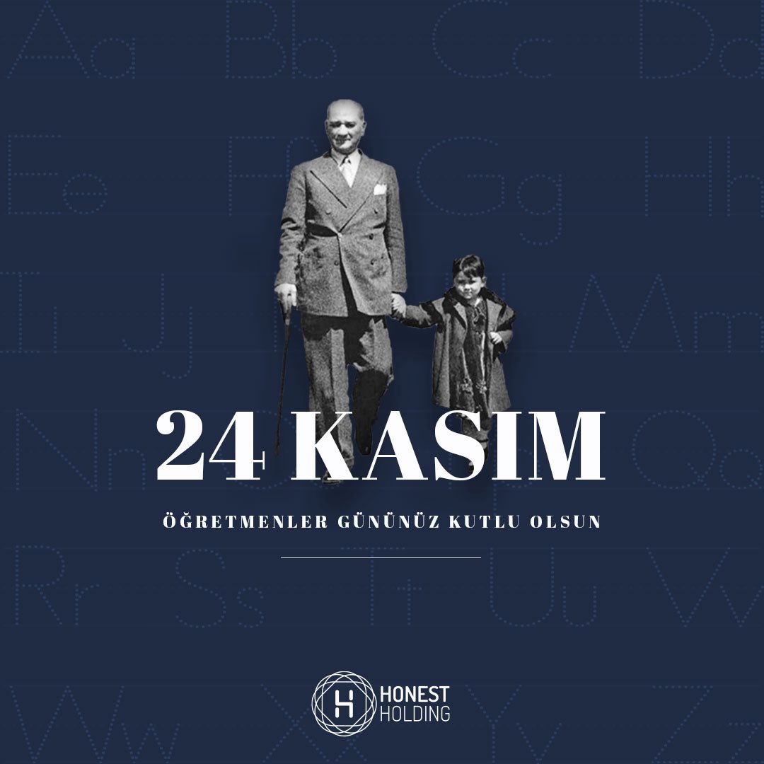 Başta Başöğretmen Mustafa Kemal Atatürk olmak üzere, tüm öğretmenlerimizin 24 Kasım Öğretmenler Günü kutlu olsun! 🎓✨