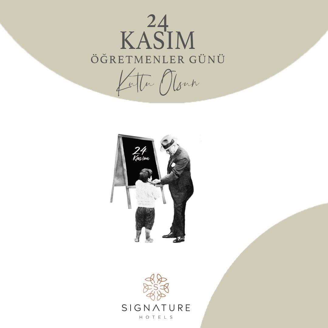 Başta Başöğretmen Mustafa Kemal Atatürk olmak üzere, tüm öğretmenlerimizin 24 Kasım Öğretmenler Günü kutlu olsun! 🎓