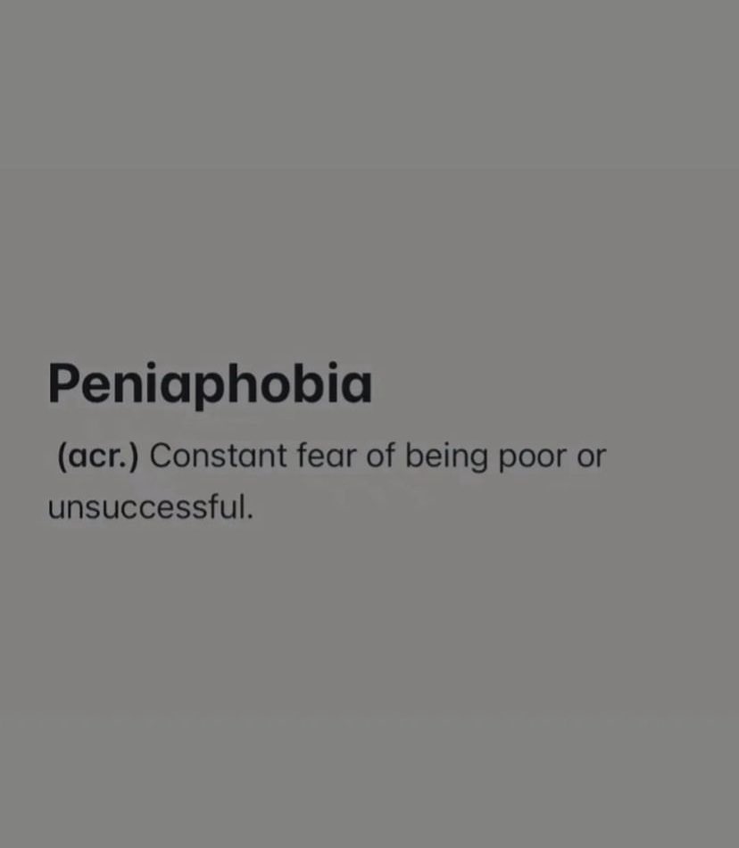 what’s ur phobia?

me:
